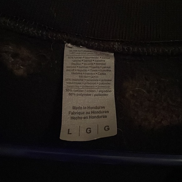 New York bleach dyed sweatshirt - Picture 3 of 3